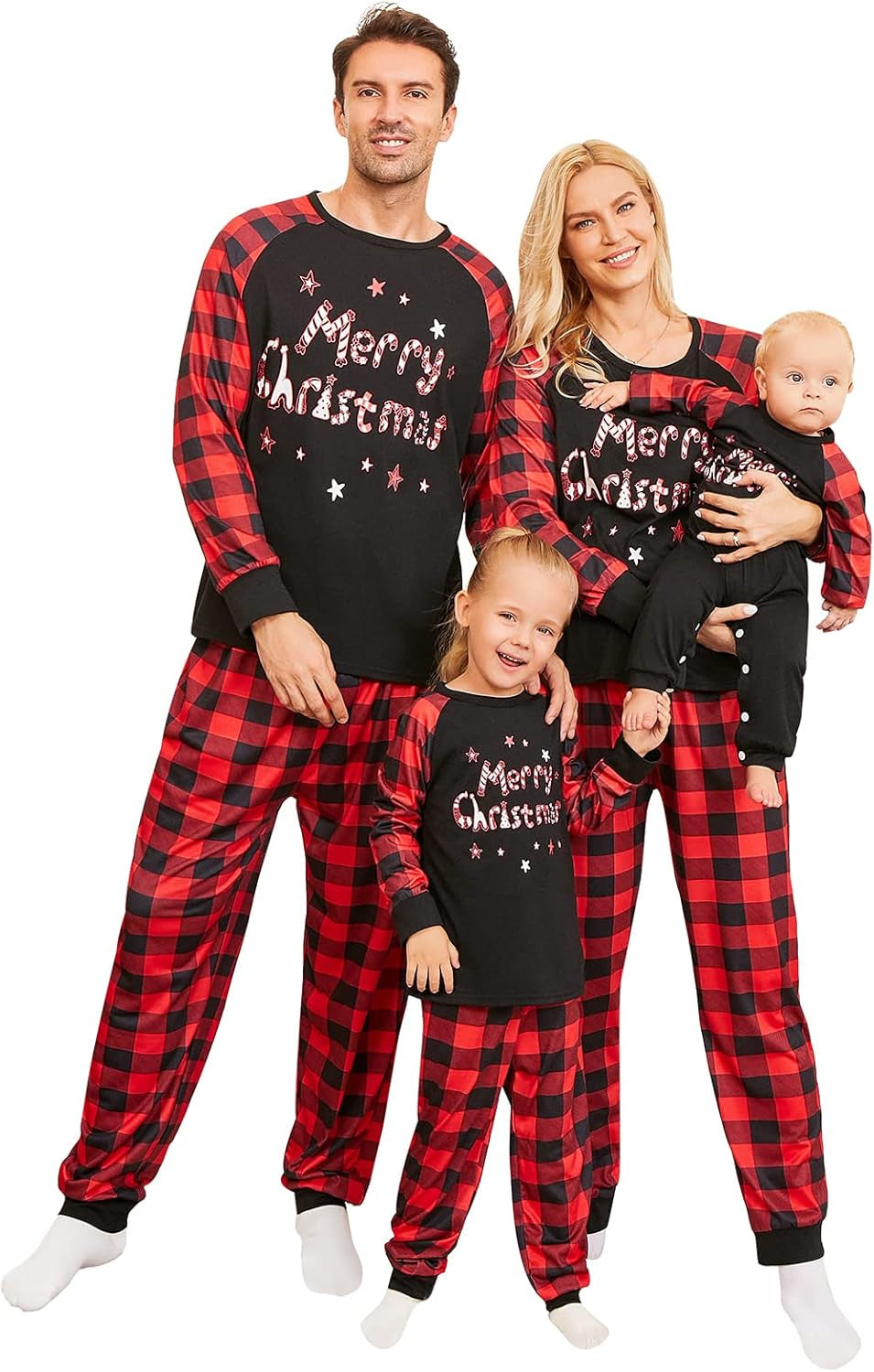 Christmas Pajamas for Family Christmas Pjs Matching Sets Mommy and Me Matching Outfits